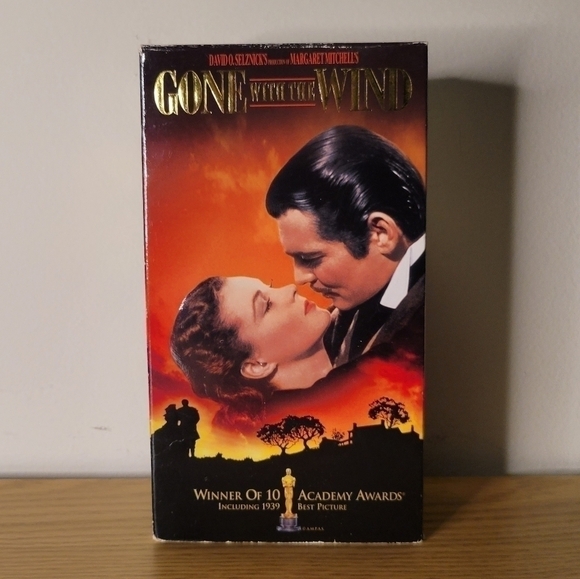 𝅺VINTAGE "Gone with the Wind" Classic VHS Tape - Excellent Condition - Picture 1 of 13